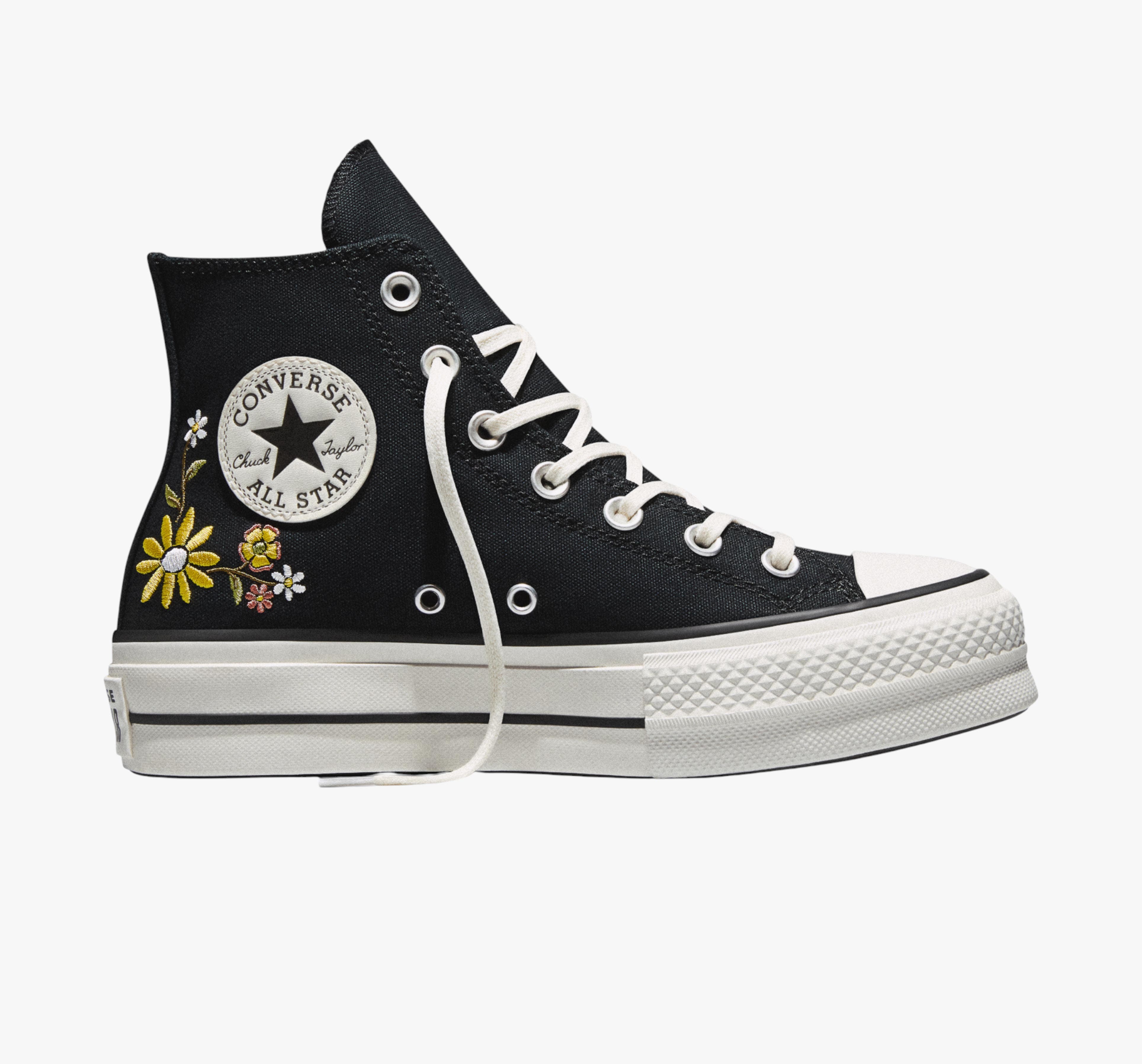 Buy Chuck Taylor All Star Lift Platform Embroidered Flowers